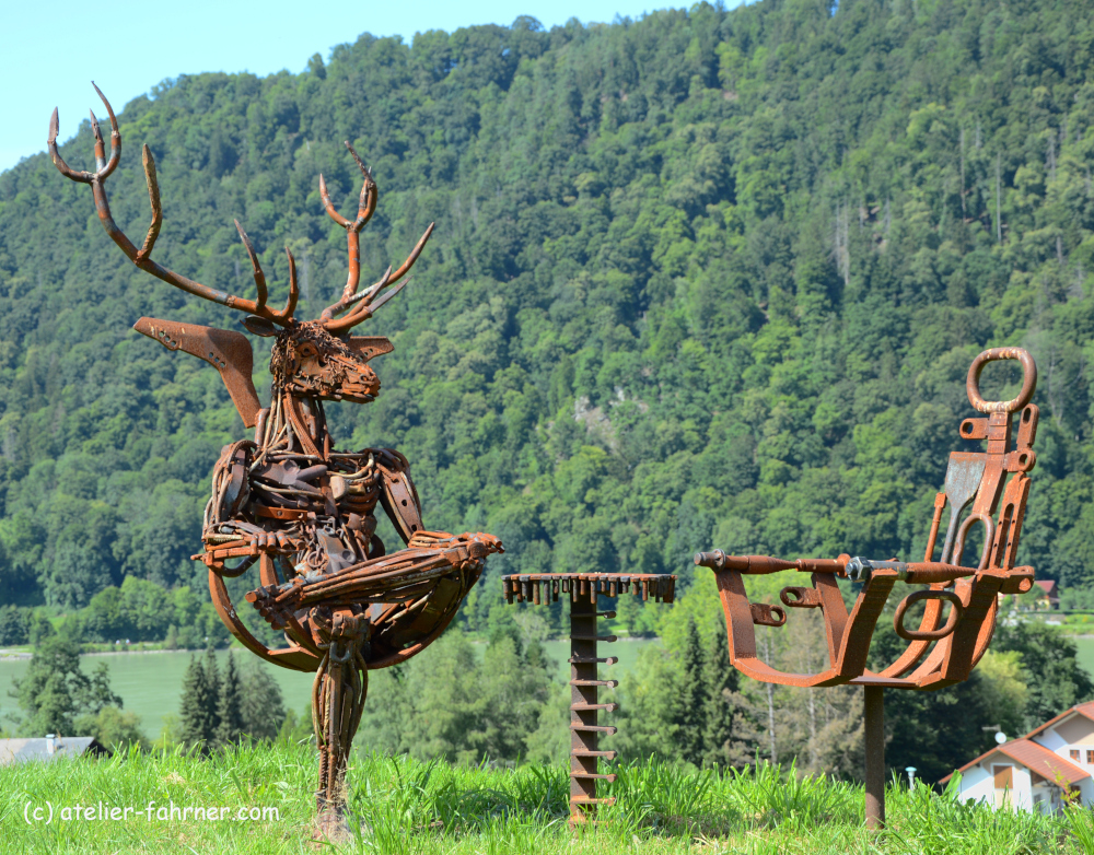 Cernunnos sitzend atelier fahrner annemarie und guenther